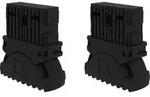 G&uuml;nzburger Steigtechnik 2x nivello-Innenschuh elektrisch ableitf&auml;hig 58 x 25 mm -