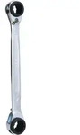 KS TOOLS 4 in 1 GEARplus umschaltbar Doppel-Ratschenringschl&uuml;ssel 16 x 17 x 18 x 19