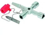 KS TOOLS Universal-Schaltschrankschl&uuml;ssel 61 mm - 130.1020