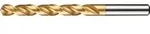 Spiralbohrer DIN 338 A510 D.13mm HSS profilgeschl.TiN Zyl.schaft 4xD Rechts