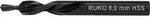 RUKO Mehrfasenstufenbohrer Typ N fein M 8 HSS 90&deg; - 102624