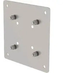 G&uuml;nzburger Steigtechnik Adapterplatte Edelstahl 300 x 300 mm x 8 mm - 060948