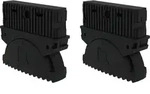 G&uuml;nzburger Steigtechnik 2x nivello-Innenschuh elektrisch ableitf&auml;hig 98 x 25 mm -