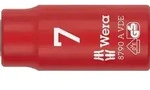 Steckschl&uuml;sseleinsatz 8790 A VDE 1/4 Zoll SW 7mm L.41mm WERA
