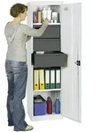 Stumpf Werkzeug- und Materialschrank Serie 3000 lichtgrau + 3 Schubladen 200 mm...