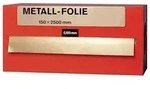 Metallfolie D.0,075mm MS MS63 L.2500mm B.150mm - 858827