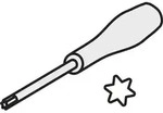 Torx-Schraubendreher ISO SDR T25P Bruttogewicht 85g PRAMET