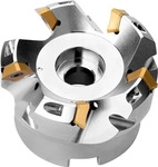 Planfr&auml;ser ISO 40A04R-S45SE09F-C D.16mm Rechtslauf Schneid-D.53,2mm PRAMET