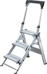 G&uuml;nzburger Steigtechnik 053104, G&uuml;nzburger Steigtechnik Klapptreppe mit Halteb&uuml;gel