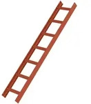 G&uuml;nzburger Steigtechnik Dachleiter rot 7 Sprossen - 011114