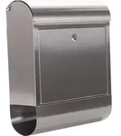 Briefkasten Rondello H.435mm B.385mm T.140mm grau VA DIN C4 ROTTNER
