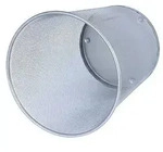 WEDO Papierkorb Office 65254 18l Drahtmetall silber