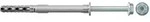 Fischer 50x Langschaftd&uuml;bel SXR 10 x 160 mm T mit Sicherheitsschraube - 46267