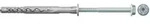 Fischer 50x Langschaftd&uuml;bel SXRL 10 x 200 mm FUS Sechskantschraube mit U-Scheibe -