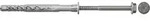 Fischer 50x Langschaftd&uuml;bel SXRL 10 x 180 mm FUS Sechskantschraube mit U-Scheibe