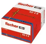 Fischer 10x Federklappd&uuml;bel KD 4 B Beutel - 80193