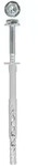Fischer 50x Langschaftd&uuml;bel SXRL 10 x 180 mm T mit Sicherheitsschraube - 522704