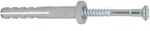 Fischer 100x Nageld&uuml;bel N 5 x 30/5 F mit Nagelschraube - 513736