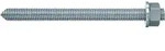 Fischer 5x Ankerstange RG M 24 x 600 mm galvanisch verzinkt Stahlg&uuml;te 5.8 - 095728