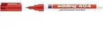 edding Permanentmarker 404 rot Strichbreite 0,75 mm - 4-404002