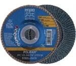 PFERD F&auml;cherscheibe POLIFAN Z PSF STEELOX &Oslash; 115 mm K&ouml;rnung Z-80 konisch - 67768115