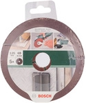 Bosch Fiberschleifscheiben-Set f&uuml;r Winkelschleifer Korund D=125 mm K=60, 5-tlg. -