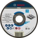 Bosch 2608600318, Bosch PRO Metal Trennscheibe 115 x 2,5 x 22,23 mm - 2608600318