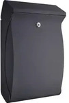 BURG-W&Auml;CHTER Briefkasten Swing 4906 Si H.419mm B.271mm T.129mm silber Ku.DIN C4 -