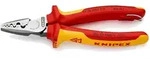 Knipex Crimpzange f&uuml;r Aderendh&uuml;lsen mit Befestigungs&ouml;se - 9778180T