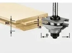 Festool Profil-Federfr&auml;ser HW Schaft 8 mm HW S8 D46 x D12-FD - 490643