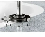 Festool Planfr&auml;ser HW Schaft 12 mm HW D 52/R1ss S12 - 492701