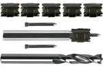 RUKO Schwei&szlig;punktfr&auml;sersatz HSS-G/HSS-Co5 &Oslash; 10 - 8 mm 9tlg. - 101104M