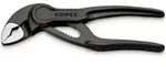 Knipex Hightech Wasserpumpenzange Cobra&reg;XS grau atramentiert, aufgepr&auml;gte, raue