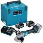 Makita GA016GM201 Akku-Winkelschleifer &Oslash; 125 mm 40 V max. / 2x 4,0 Ah Akku +