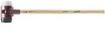 Halder SIMPLEX-Vorschlaghammer mit Stahlgussgeh&auml;use und Holzstiel &Oslash; 100 mm -