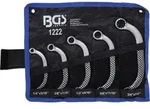 BGS Starter- und Blockschl&uuml;ssel-Satz Zollgr&ouml;&szlig;en SW 1/4" - 7/8" 5tlg. - 1222