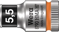 Wera 05003720001, Wera Steckschl&uuml;sseleinsatz 8790 HMA HF 1/4"" 6-kant SW 5,5 mm