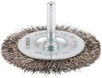 Bosch PRO Stainless Steel clean Scheibenb&uuml;rste 70 x 0,30 mm gerader Schaft -