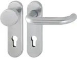 HOPPE Kurzschildgarnitur Paris E58/353K/138Z VA F69 PZ rd Wechselgrt - 3296687