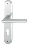 HOPPE Langschildgarnitur Stock.1140/273P Alu.F1 PZ 72mm DIN L/R - 2785850