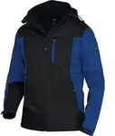 FHB Softshelljacke JANNIK Gr&ouml;&szlig;e L royal / schwarz - 79105-3620-L
