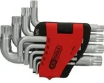 KS TOOLS XZN-Winkelstiftschl&uuml;ssel-Satz kurz 9tlg. - 151.4630