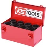 KS TOOLS 3/4" Sechskant-Kraft-Stecknuss-Satz 8tlg. lang - 515.0510