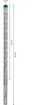 Bosch 30x Expert SDS plus-7X Hammerbohrer 12 x 200 x 265 mm - 2608900190