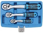 BGS Umschaltknarren-Satz feinverzahnt 6,3 mm (1/4") - 10 mm (3/8") - 12,5 mm (1/2")