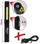 KS TOOLS LED COB Stripe Inspektionslampe 350 Lumen mit UV-Spot LED und Laserpointer -