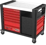 KS TOOLS PERFORMANCEplus P35 SCHWARZ/ROT Werkstattwagen mit 12 Schubladen - 873.5008