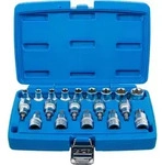 BGS Bit-Einsatz-/Steckschl&uuml;ssel-Einsatz-Satz Antrieb Innenvierkant 12,5 mm (1/2")