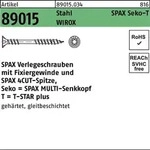Verlegeschraube R 89015 Seko Fixierg./Spitze/T-STAR 4,5x80-T20 WIROX 200St. SPAX