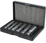KS TOOLS 1/4" + 3/8" Spezial-Gl&uuml;h- und Z&uuml;ndkerzen-Stecknuss-Satz mit Gelenk 11tlg.